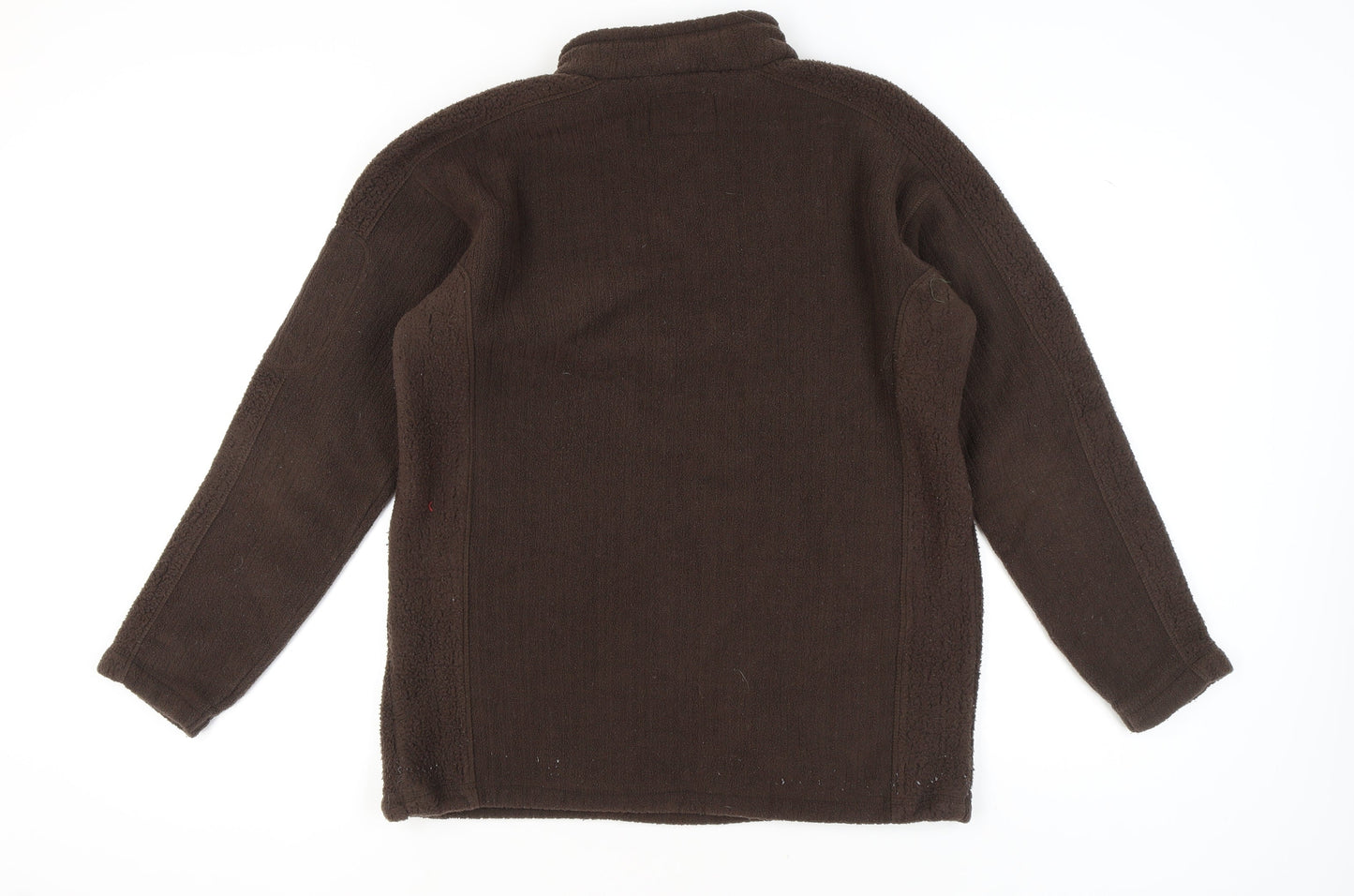 Mens UK Size L Regatta Brown 1/4 Zip Sweatshirt
