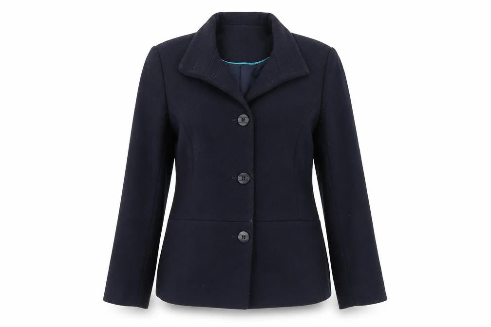 Womens UK Size 12 Eastex Regular Blue Blazer