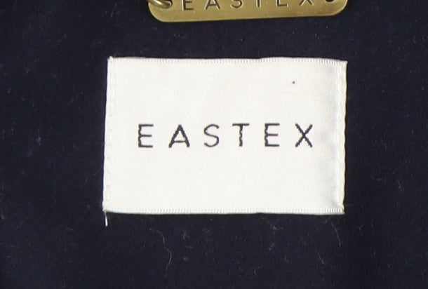 Eastex Women's Blue Wool Blend Blazer UK Size 12