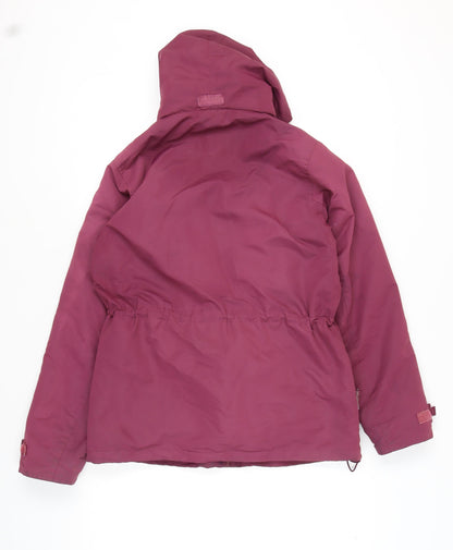 Womens UK Size 12 Mountain Essentials Purple 3-in-1 Jacket