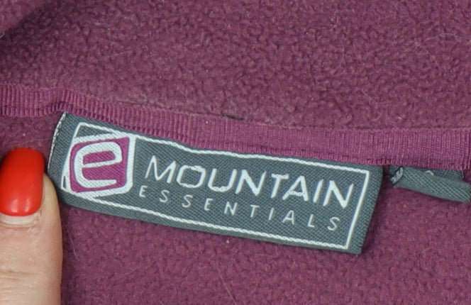 Womens UK Size 12 Mountain Essentials Purple 3-in-1 Jacket