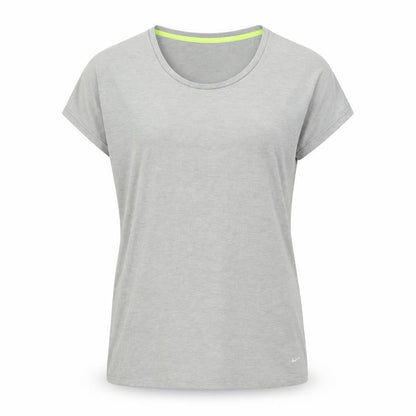 Nike Grey Dri-FIT Women's T-Shirt M - Casual Gym Top
