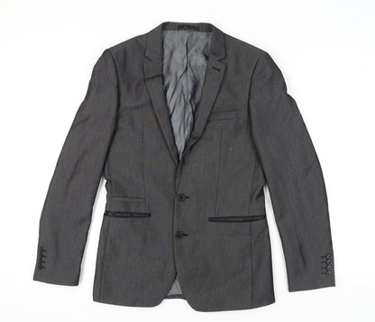 Mens UK Size 36 NEXT Regular Grey Suit Jacket