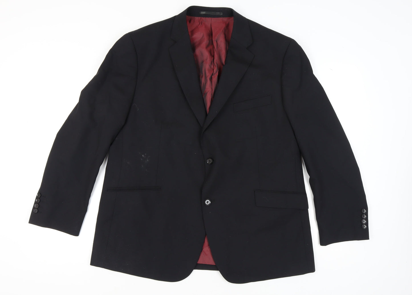 Skopes Men's Black Blazer 46S Single-Breasted