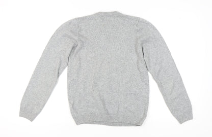 Marks and Spencer Men’s Grey Knit Pullover Jumper S