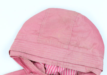 Womens UK Size 10 Marks and Spencer Pink Anorak Coat
