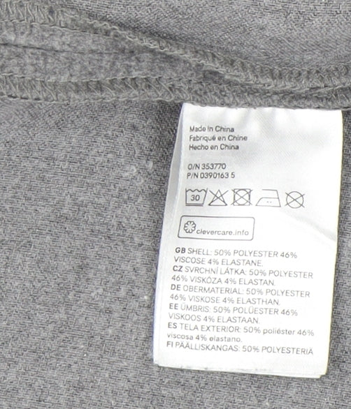 Womens UK Size 10 H&M Grey Pullover Jumper