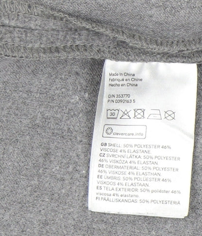 Womens UK Size 10 H&M Grey Pullover Jumper