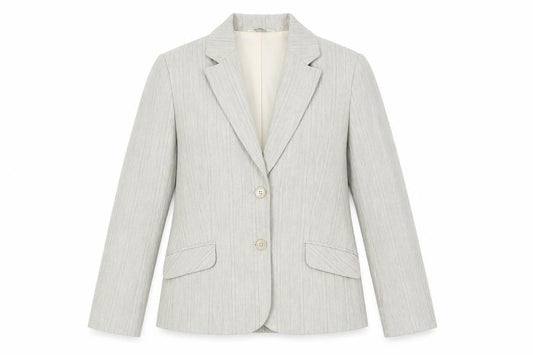Womens UK Size 12 BHS Petites Neutral Blazer