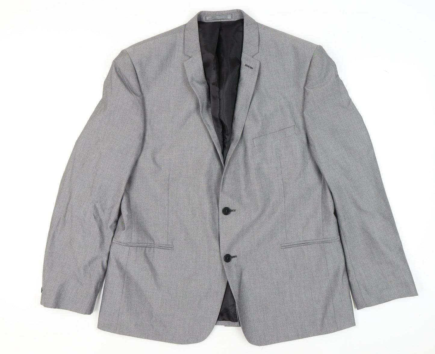 Mens UK Size 46 Red Herring Regular Grey Suit Jacket