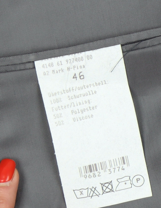 J. Philipp Men's Black Wool Blazer - Size UK 36