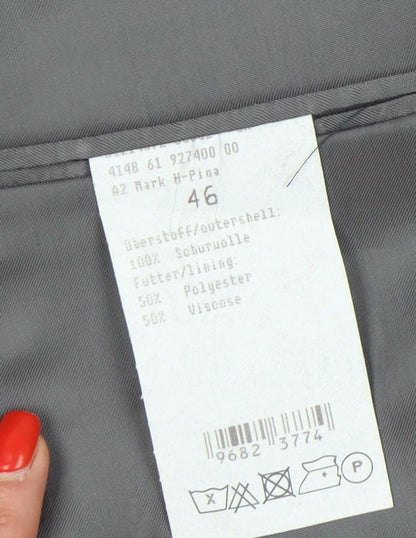 J. Philipp Men's Black Wool Blazer - Size UK 36