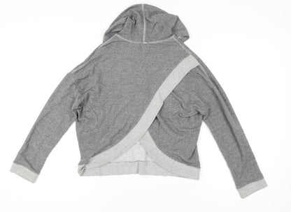 Sundry Women's Grey Pullover Hoodie Size 12 - Good Vibes