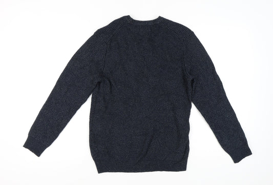 Marks & Spencer Men's Navy S Pullover Jumper