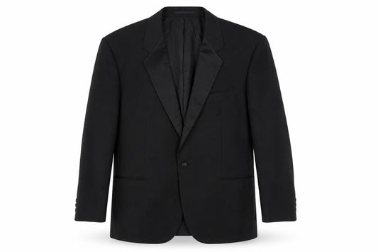 St Michael Men's Black Blazer M Classic Formal Jacket