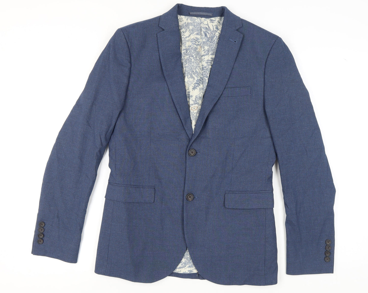 Mens UK Size 38 NEXT Regular Blue Suit Jacket