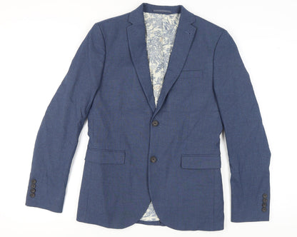 Mens UK Size 38 NEXT Regular Blue Suit Jacket