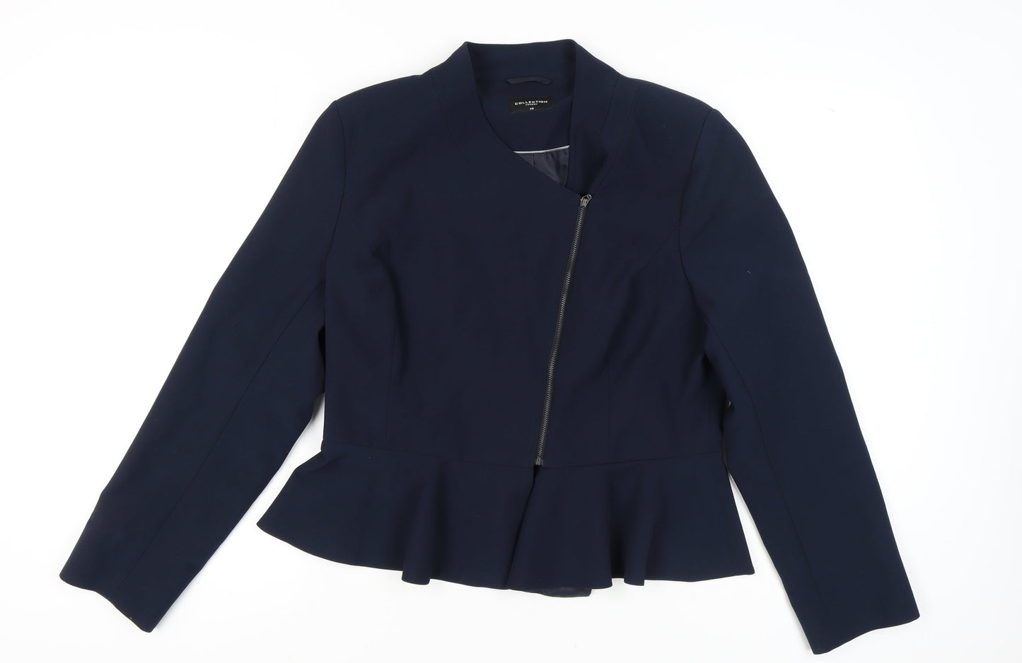 Collection London Women's Blue Regular Suit Jacket