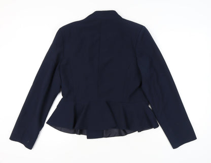 Collection London Women's Blue Regular Suit Jacket