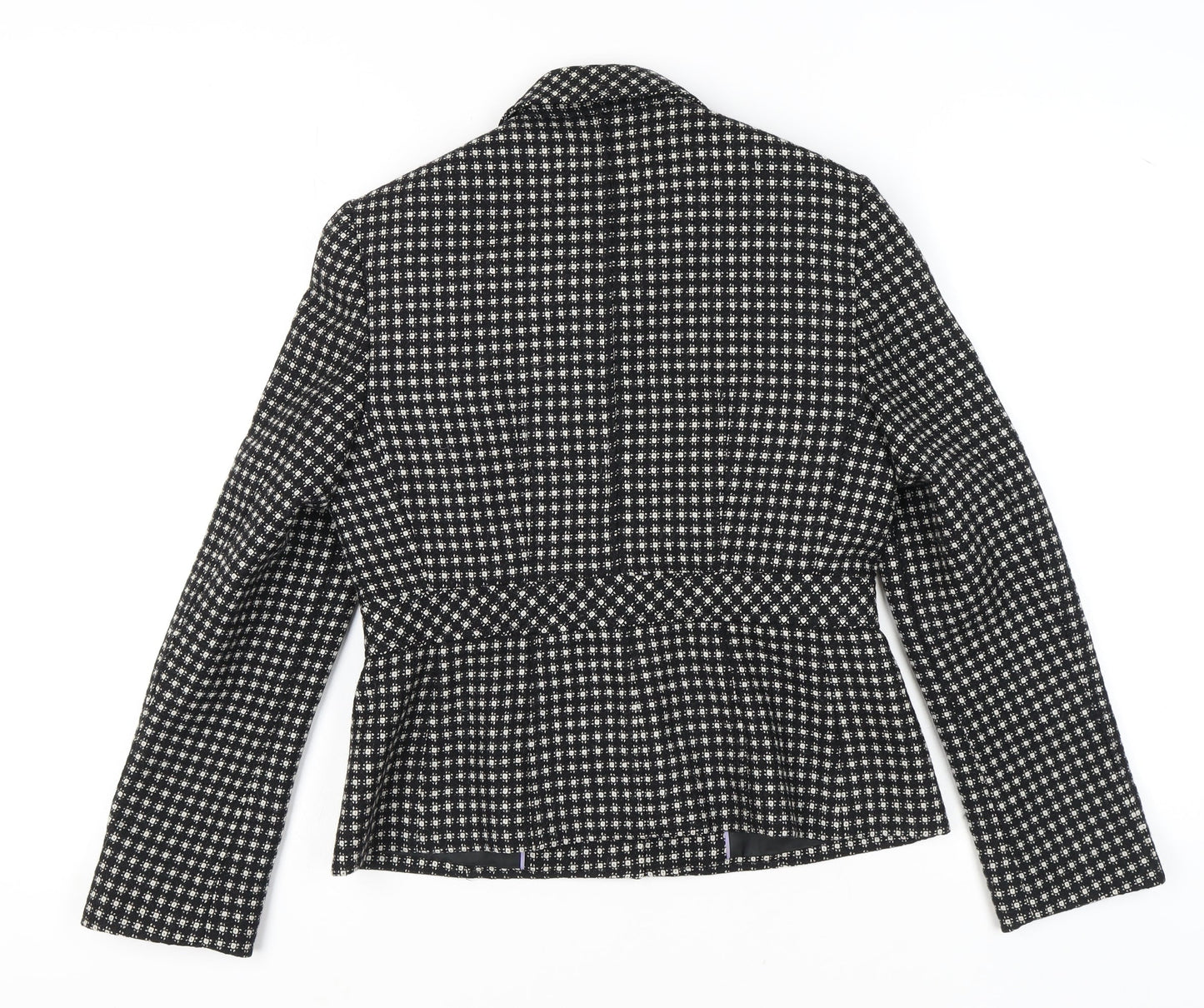 Marks and Spencer Women's Black Wool Blazer, Size 12