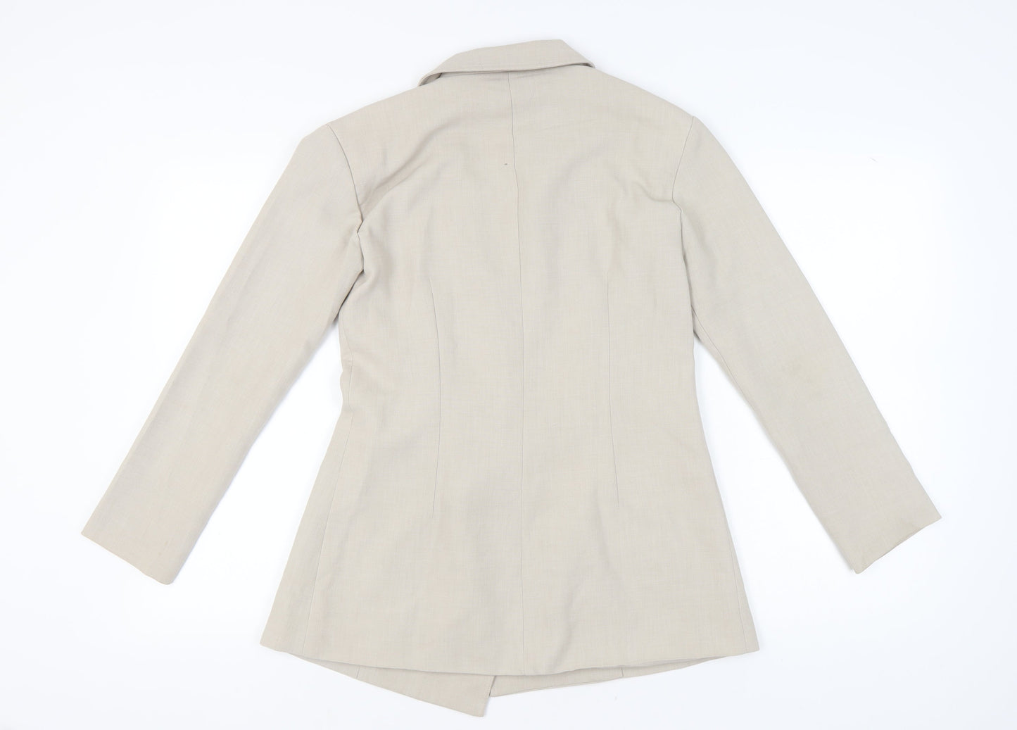 4th & Reckless Women's Beige Tailored Blazer UK 8