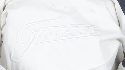 Womens UK Size 16 Finesse White Parka Coat