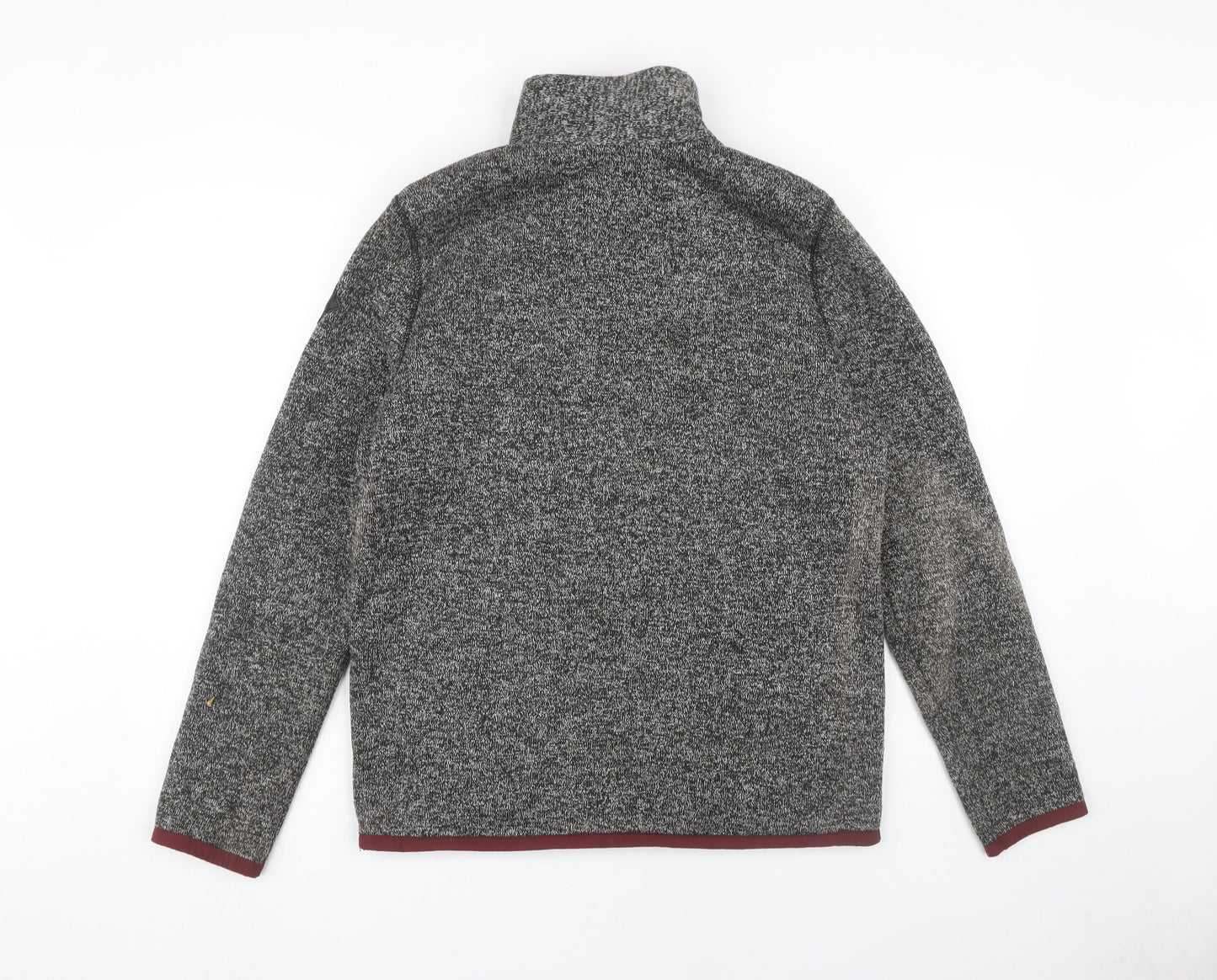 Mens UK Size S Hollister Grey Basic Jacket