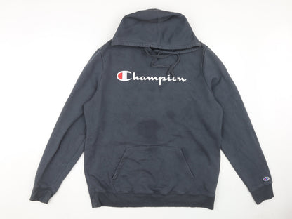 Mens UK Size L Champion Grey Pullover Hoodie