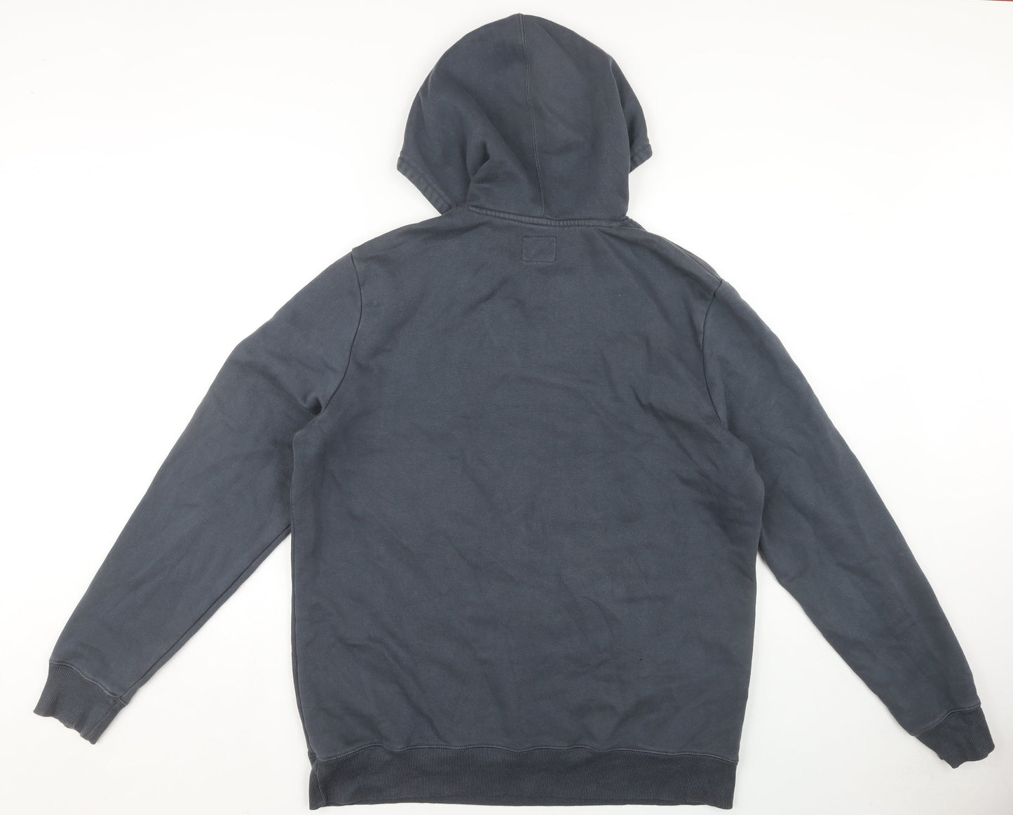 Mens UK Size L Champion Grey Pullover Hoodie