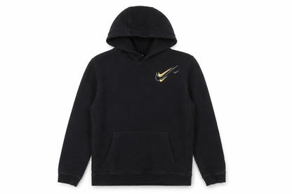 Front view of Nike Black Pullover Hoodie XL unisex kids