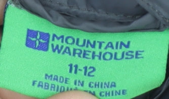 Mountain Warehouse Boys Red Puffer Jacket 11-12 Years