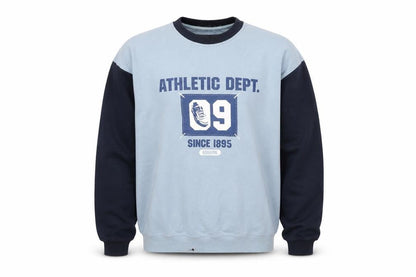 Mens UK Size M Reebok Blue Pullover Sweatshirt