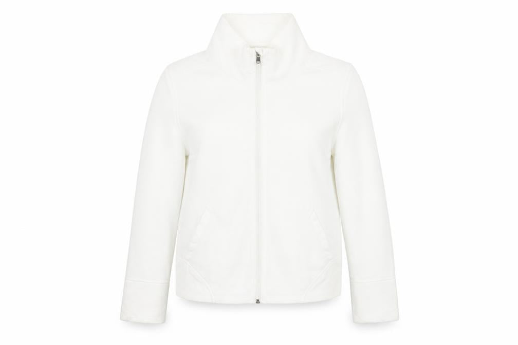 Aigle Women's White Zip Jacket Size 12