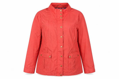 Lakeland Women's Red Mid-Length Casual Jacket Size 18