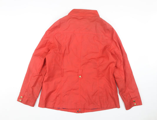 Lakeland Women's Red Mid-Length Casual Jacket Size 18