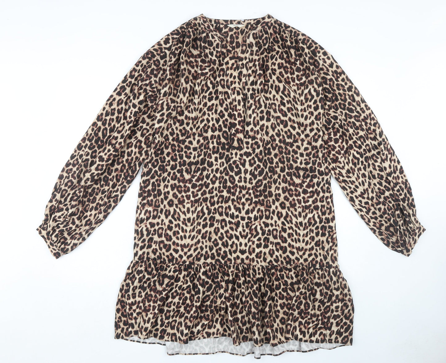 Hush Women's Animal Print Long Sleeve Dress