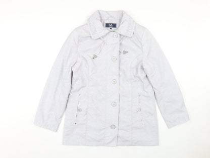 Womens UK Size 12 Isle White Basic Jacket