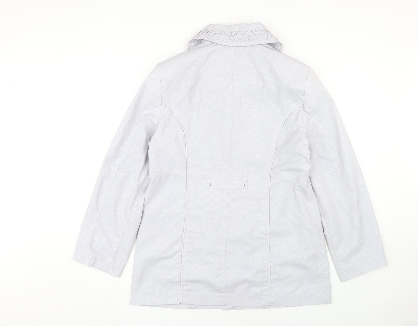 Womens UK Size 12 Isle White Basic Jacket