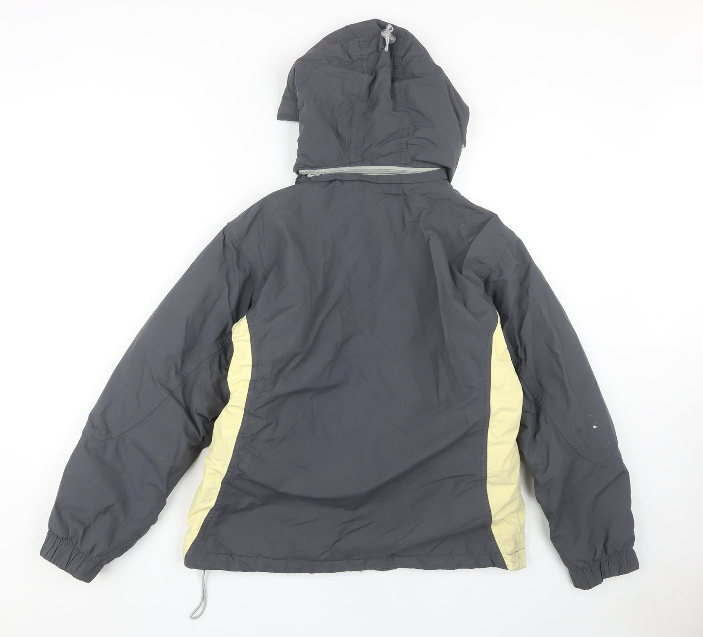 B&C Unisex Grey Hooded Jacket S - Casual & Warm