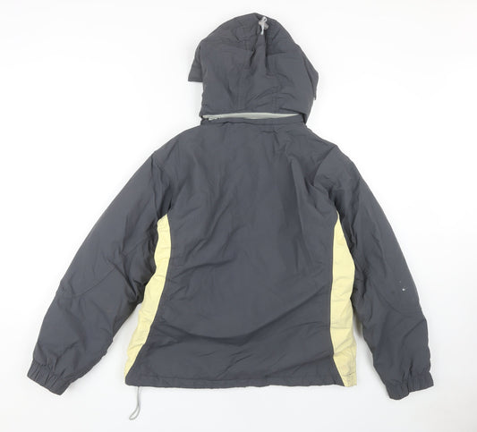 B&C Unisex Grey Hooded Jacket S - Casual & Warm