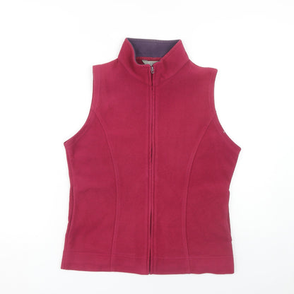Womens UK Size S EWM Red Gilet
