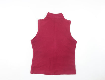 Womens UK Size S EWM Red Gilet