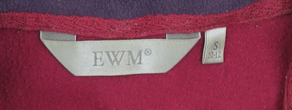 Womens UK Size S EWM Red Gilet
