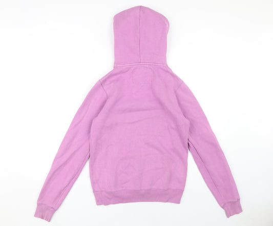 Womens UK Size 8 Jack Wills Pink Pullover Hoodie