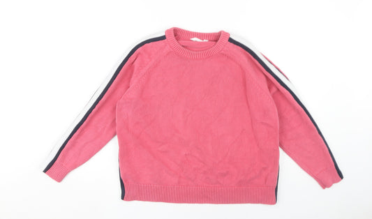 Womens UK Size L Marks and Spencer Pink Pullover Jumper