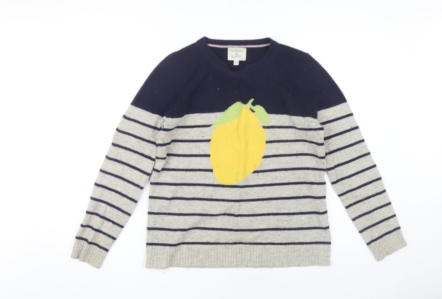 Womens UK Size 14 Antoni & Alison Multicoloured Pullover Jumper