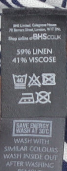 BHS Women’s Blue Floral Sleeveless Dress Size 12