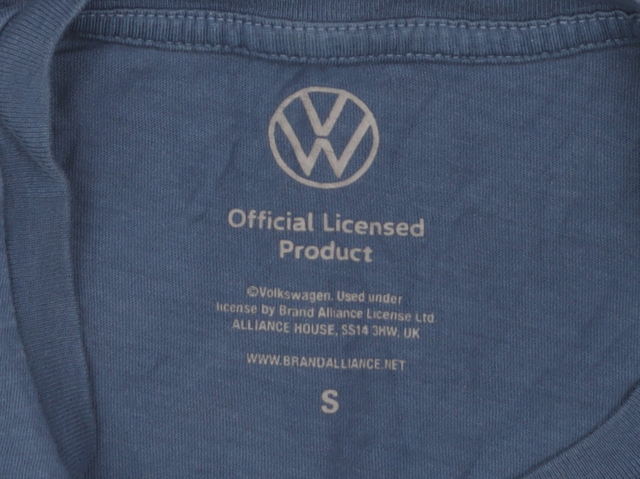 Volkswagen Men's Blue Small Christmas Graphic T-Shirt