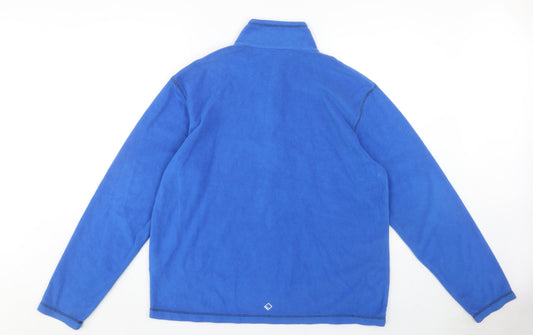 Mens UK Size XL Regatta Blue 1/2 Zip Sweatshirt