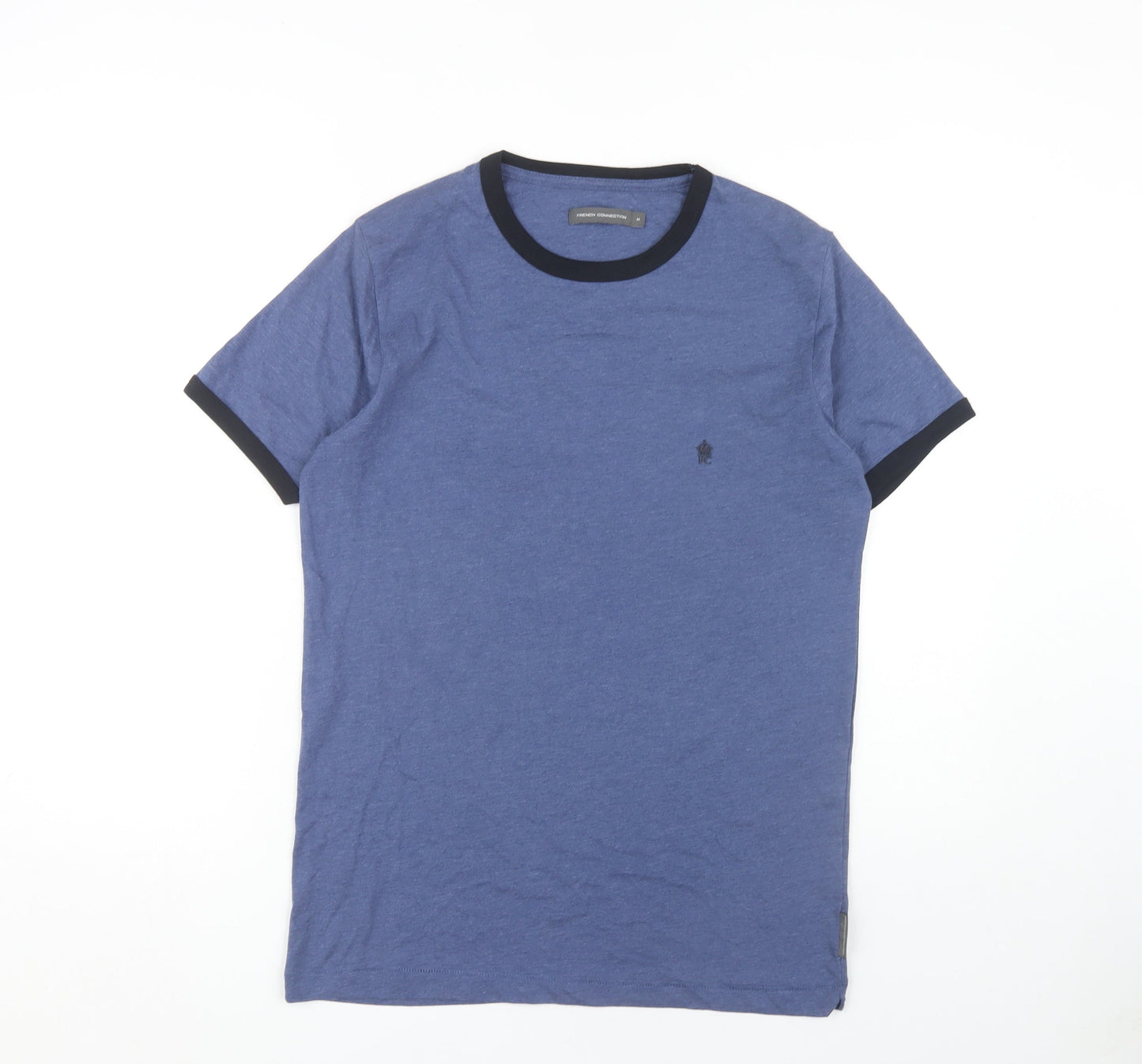 Mens UK Size M French Connection Blue  T-Shirt